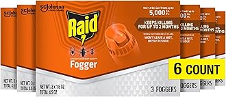 - Concentrated Deep Reach Fogger Kills Ants Roaches and Spiders 1.5 Ounce Cans 3 Count (Pack of 6)