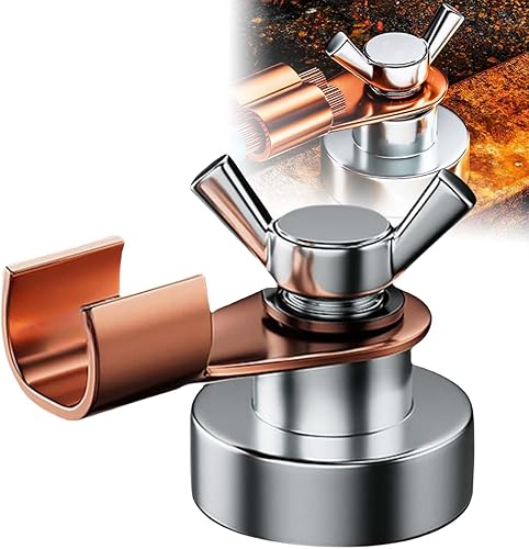 Abrazadera magnética de soldadura a tierra, nueva abrazadera de tierra de soldadura magnética 2025, herramienta de abrazaderas de imanes de