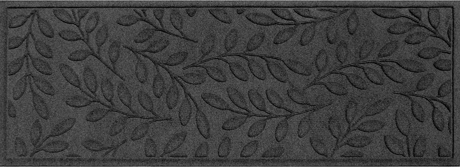 WaterHog Welcome Mat for Indoor/Outdoor, 2’ x 5’, Made in USA, Durable & Water-Resistant, Dirt Trapping Mat, Decorative Front Door and Entryway Rug,
