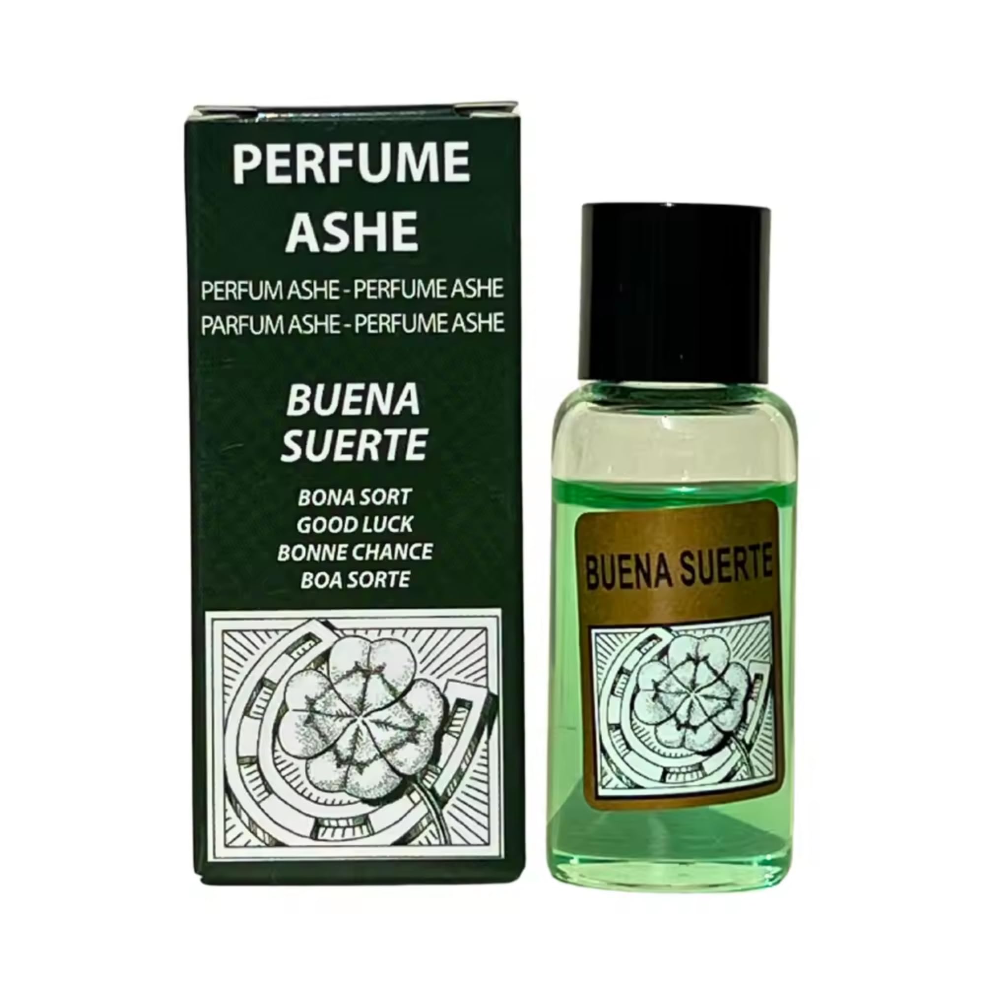 Extracto de Perfume de Buena Suerte (10ml) | Atraer la Buena Suerte en cualquiera de los ámbitos | Extracto de Perfume Ashe Milenario.