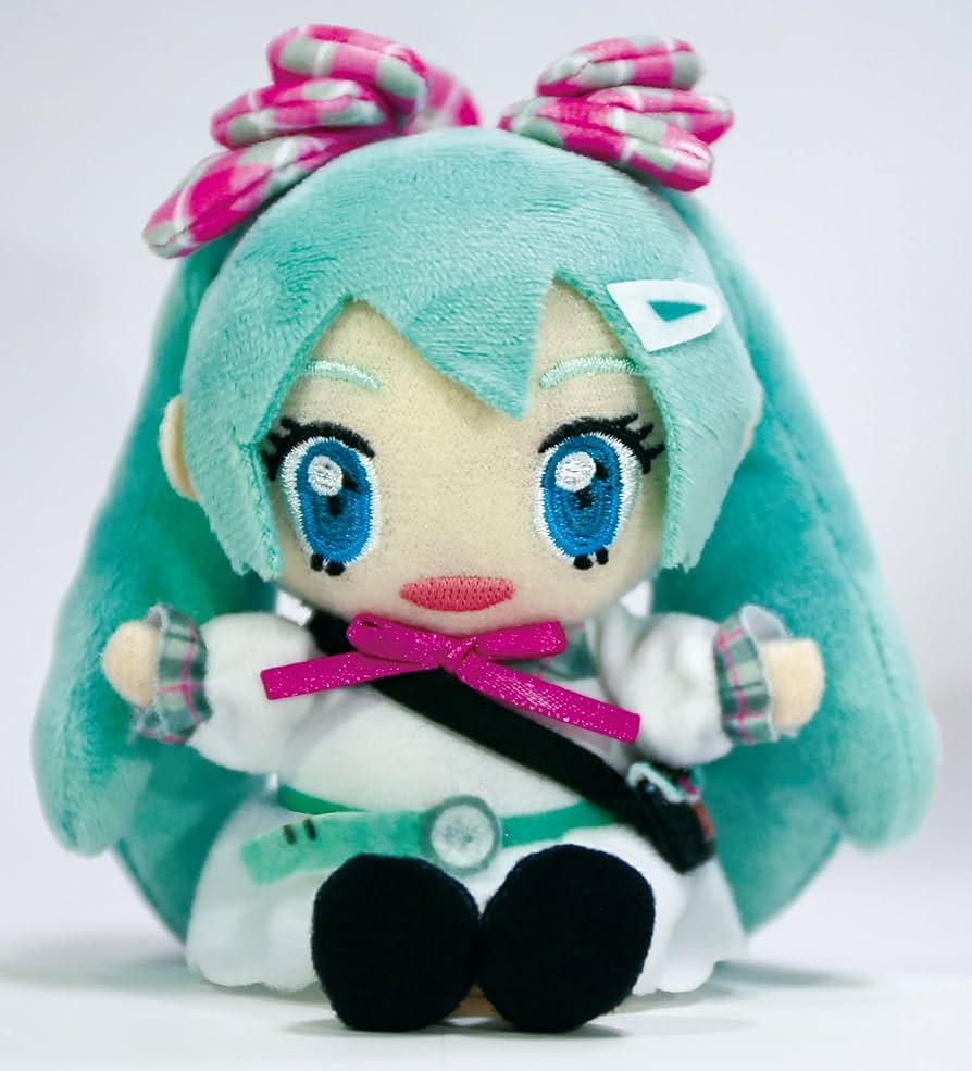 20cm】初音ミク ふわふわぬいぐるみ キーチェーンマスコット
