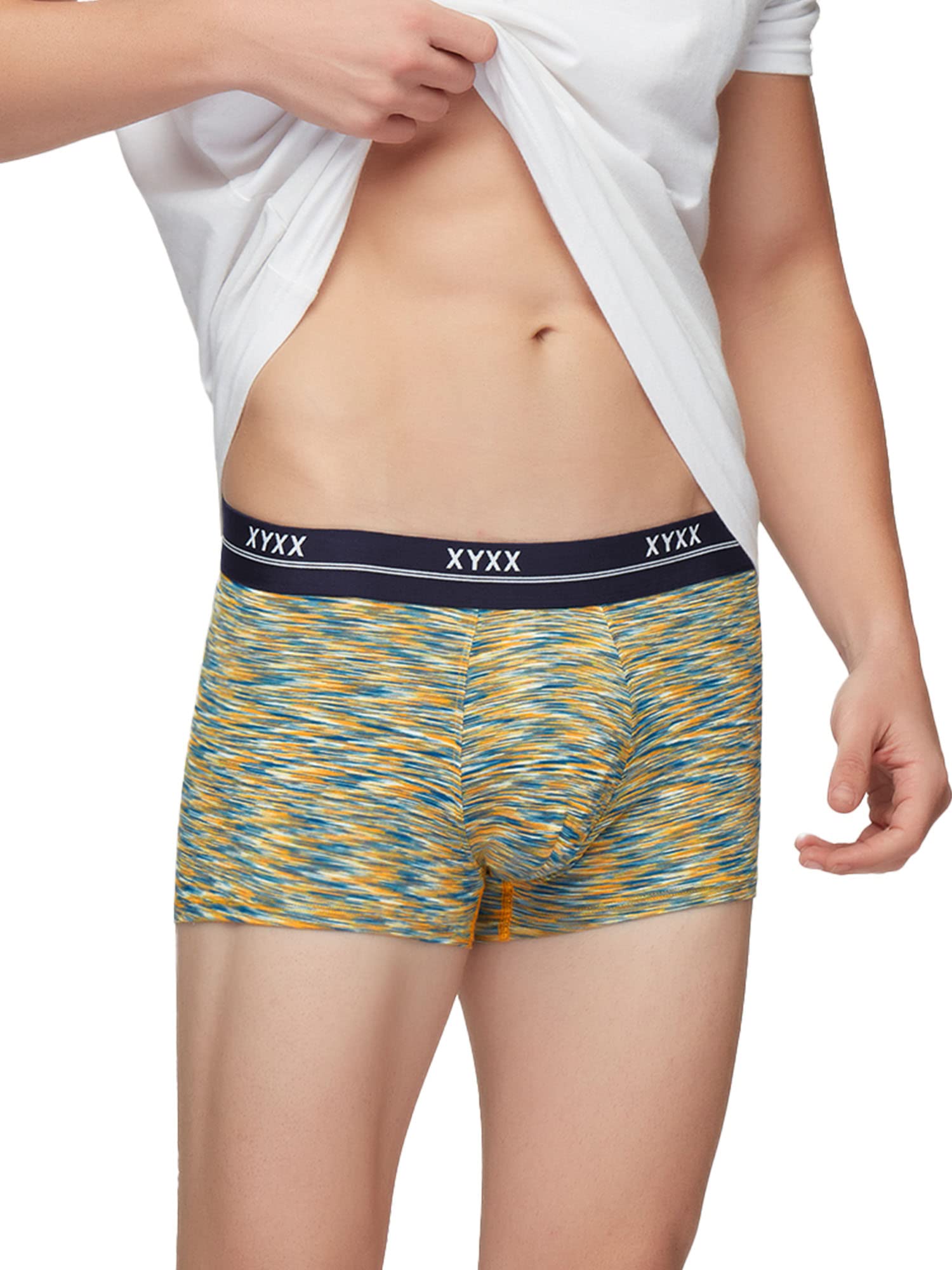 xyxx Men's Artisto Micromodal Regular Fit Printed Antimicrobial Trunks with No Marks Waistband-picture-10