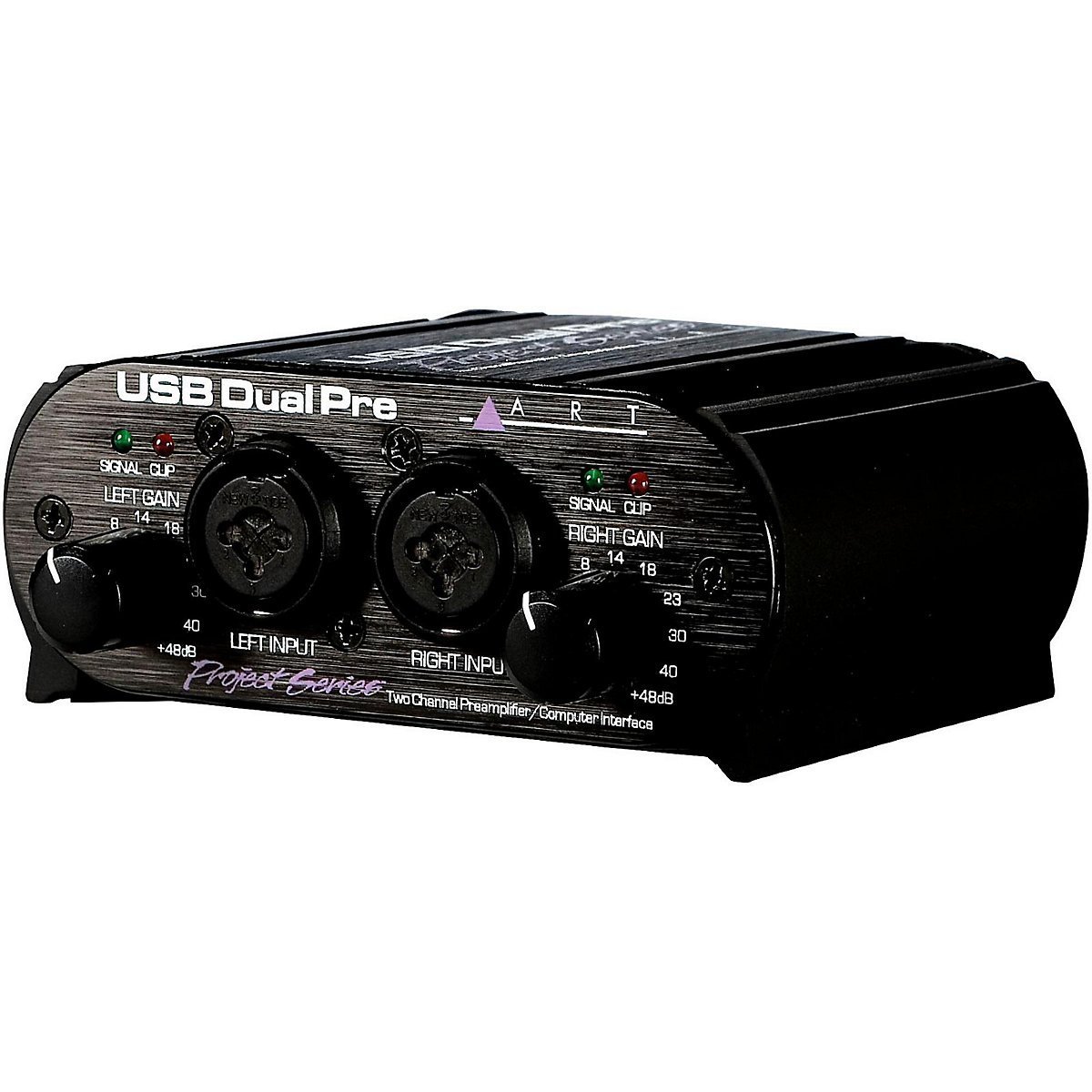 Amazon.com: ART USB Dual Pre Two Channel Preamplifier/Computer