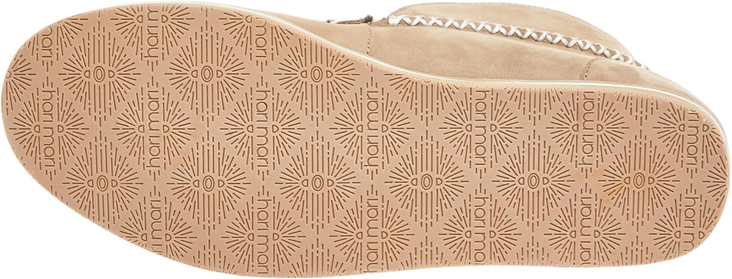 Hari Mari- Alta- Women’s Premium Nubuck Leather Indoor/Outdoor Slippers- High Pile Shearling Lining, Memory Foam Footbeds, Rubber Outsoles