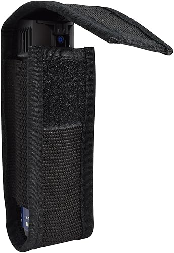Miniatura 6 de Funda de metal con clip para cinturón de pimienta, bolsa táctica para recipientes de 4 onzas, aplicación de la ley, cinturón de servicio policial,