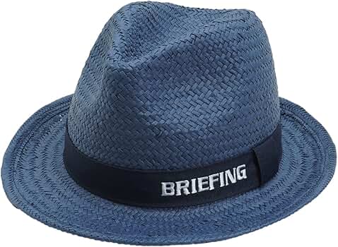 BRIEFING MENS STRAW HAT ネイビー L BRIEFING MENS STRAW HAT
