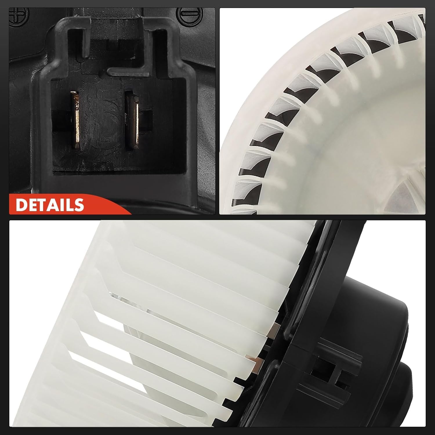 A-Premium Front HVAC Heater Blower Motor Compatible with Toyota Camry 1997-2001, Solara 1999-2003