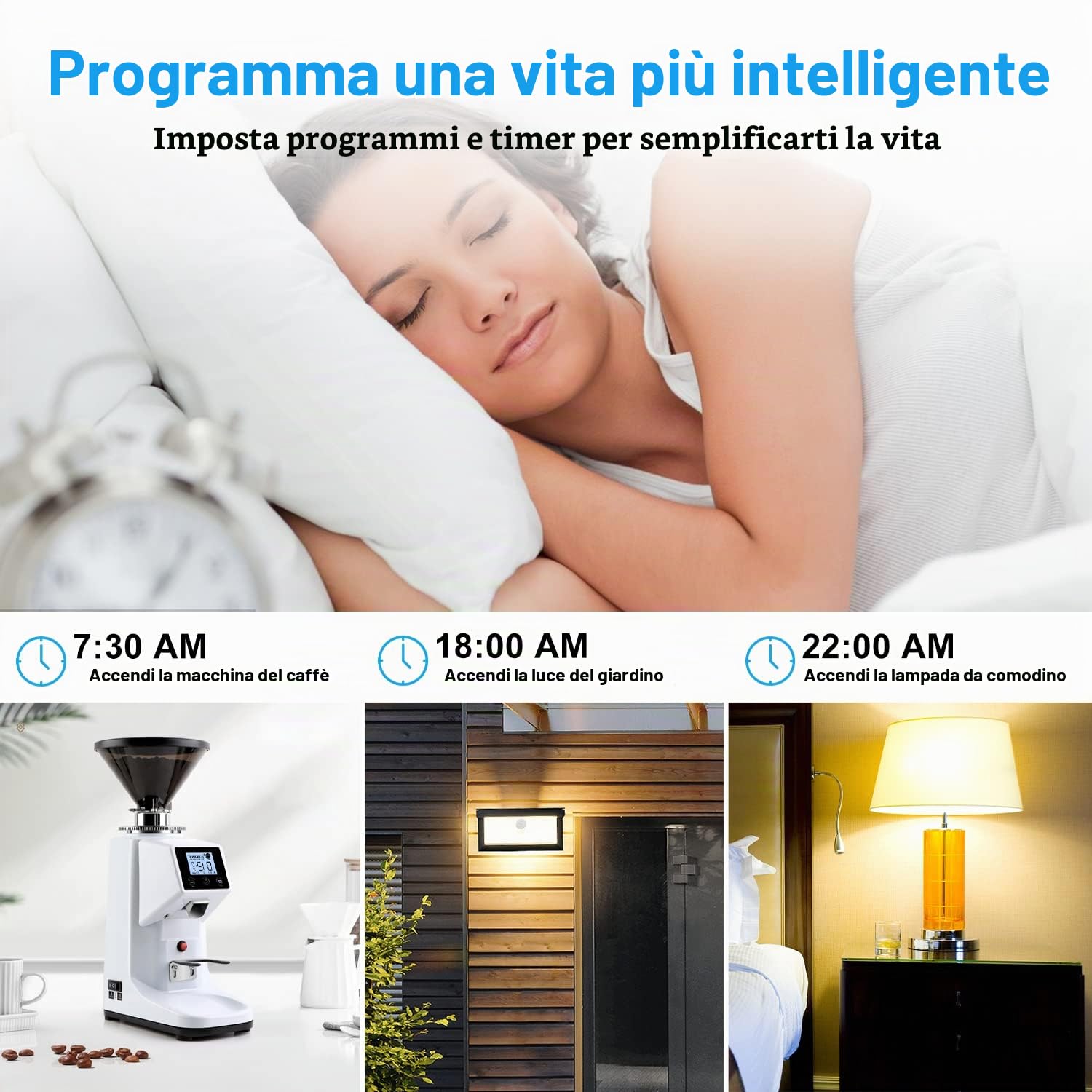 FDTEK ZigBee 3.0 Smart Power Plug 16A Smart Socket SmartLife Wireless App Presa per telecomando con modalità timer e misurazione della corrente, per Alexa e Google, 2PCS