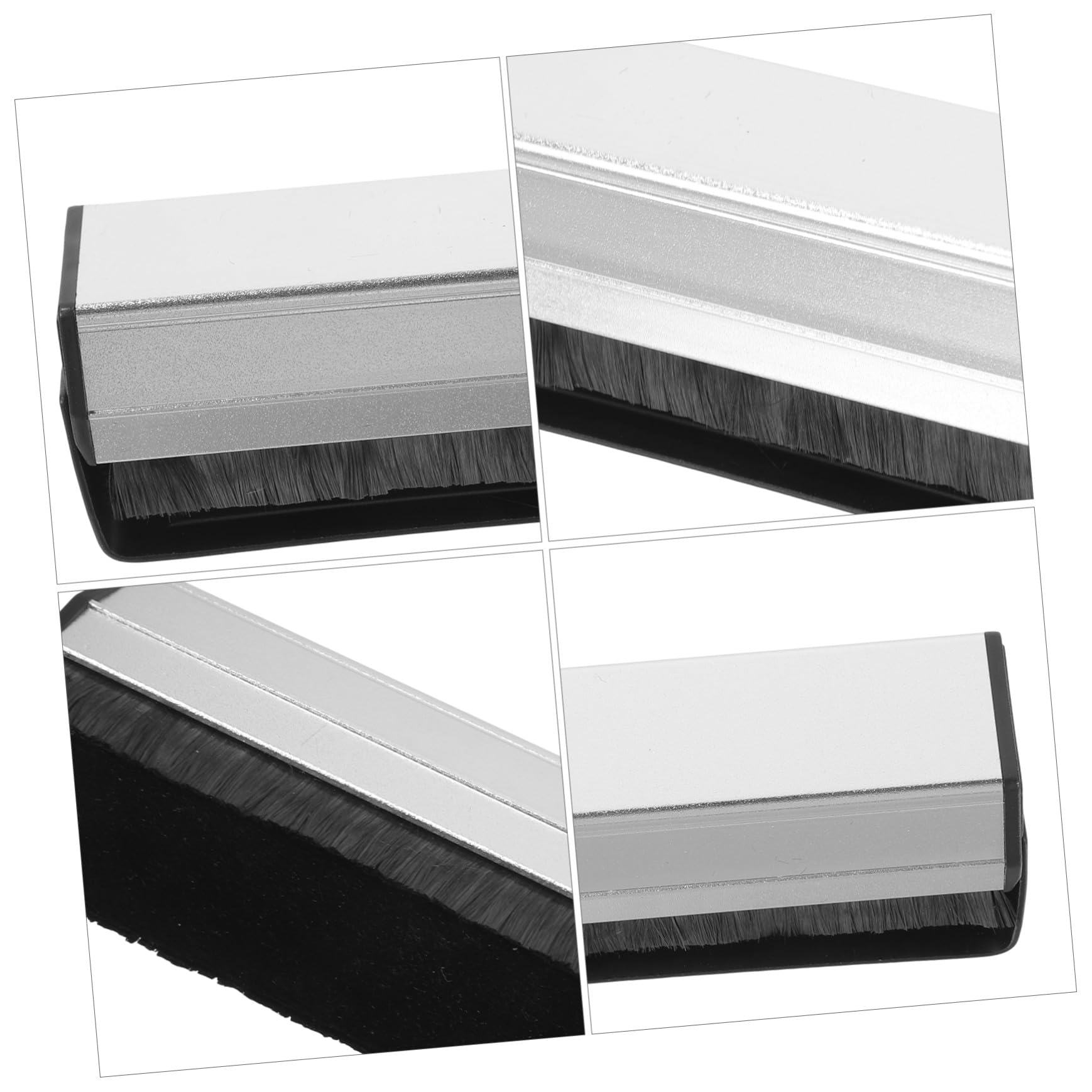 Cepillo para Limpieza Vinilos Duradero de Aluminio Elimina Polvo y Estático Protege Discos Antiguos y Agujas Profesional para Tocadiscos