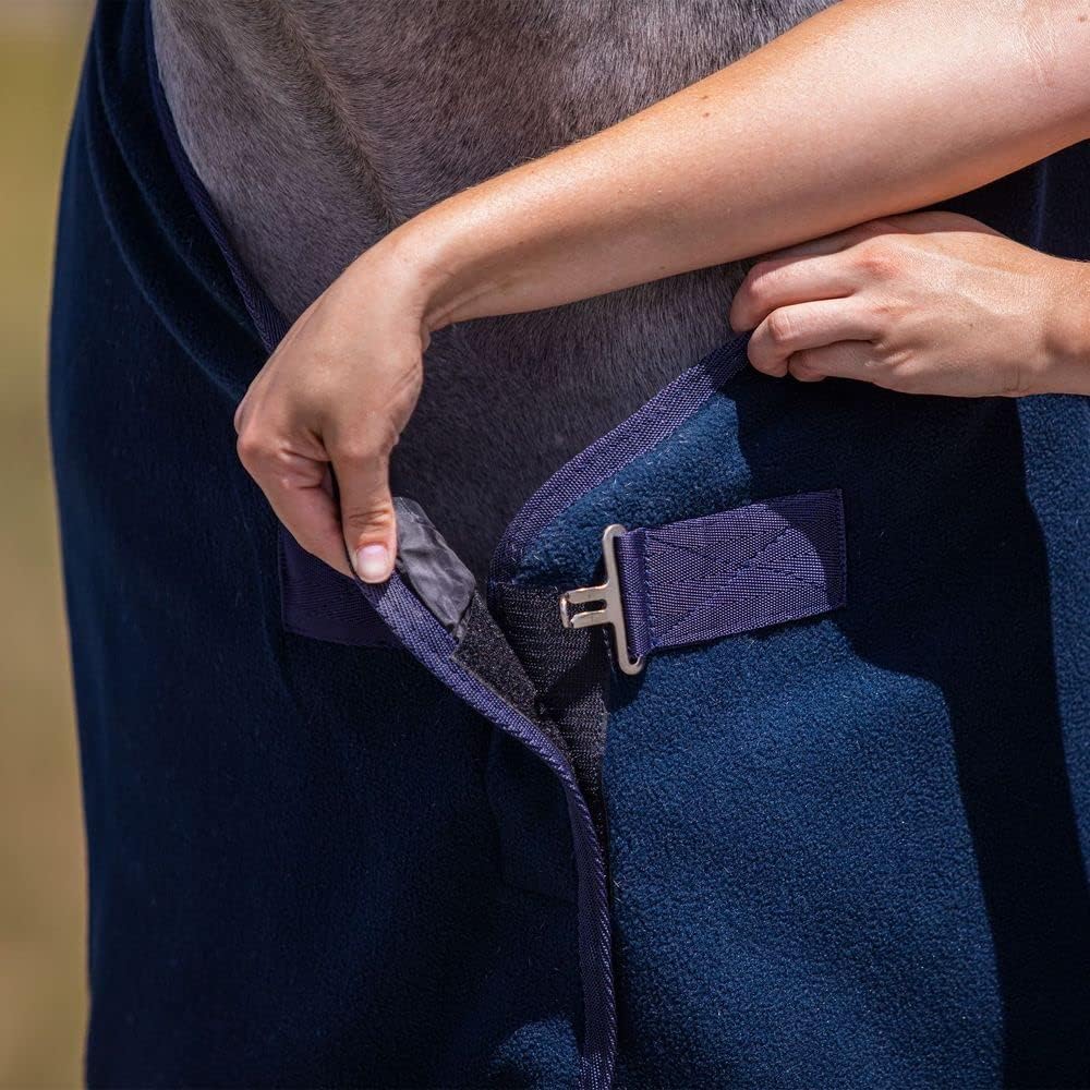 Dura-Tech Polar Fleece Dress Horse Sheet | Anti-Sweat Polar Fleece | Multi-Functional | Washable & Dryable | Adds Warmth, Wicks Moisture