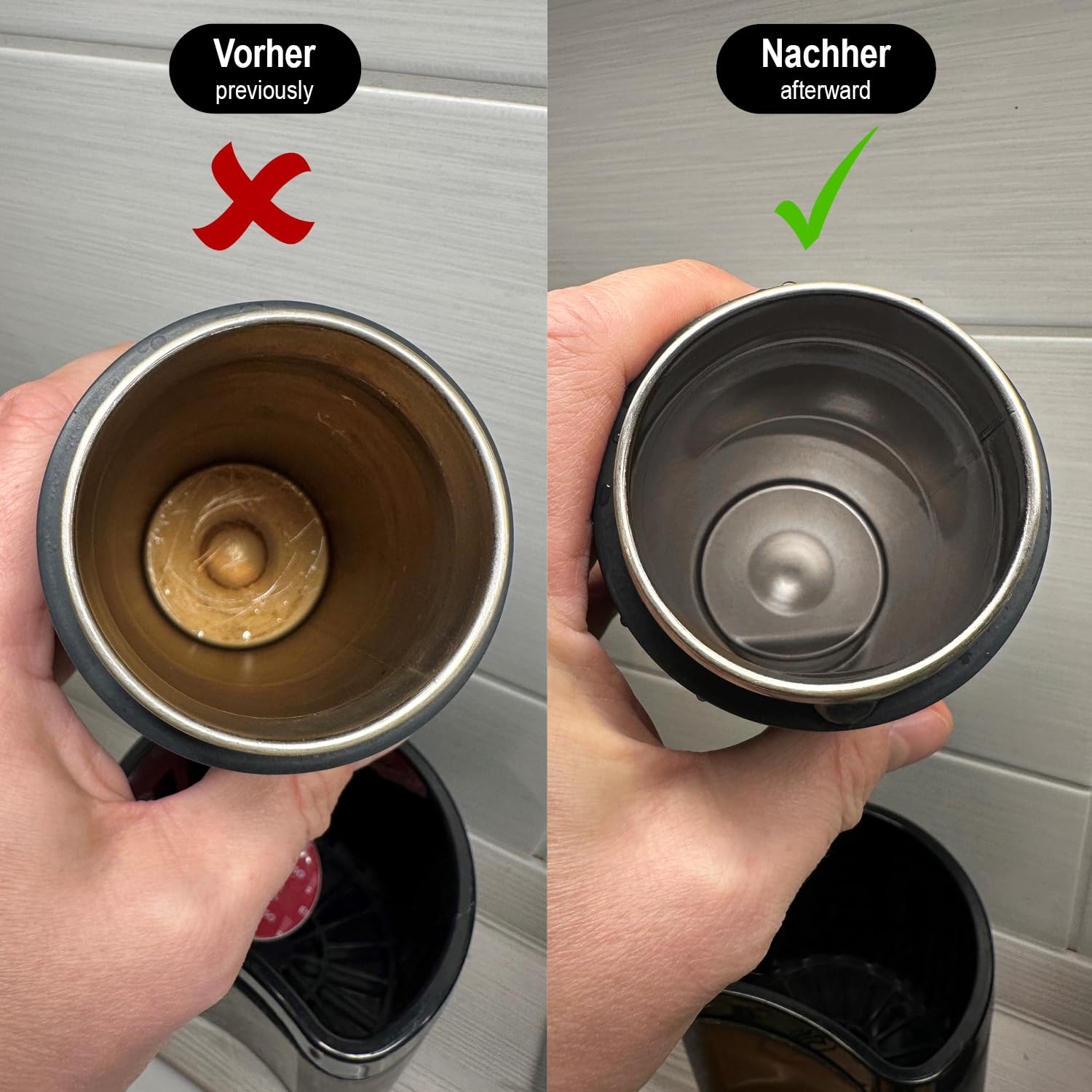 COM-FOUR® Bolas limpiadoras de acero inoxidable 1500x con caja: bolas limpiadoras para botellas, decantadores de vino, jarras de vacío y tazas térmicas (1 pieza (1500 4 mm))