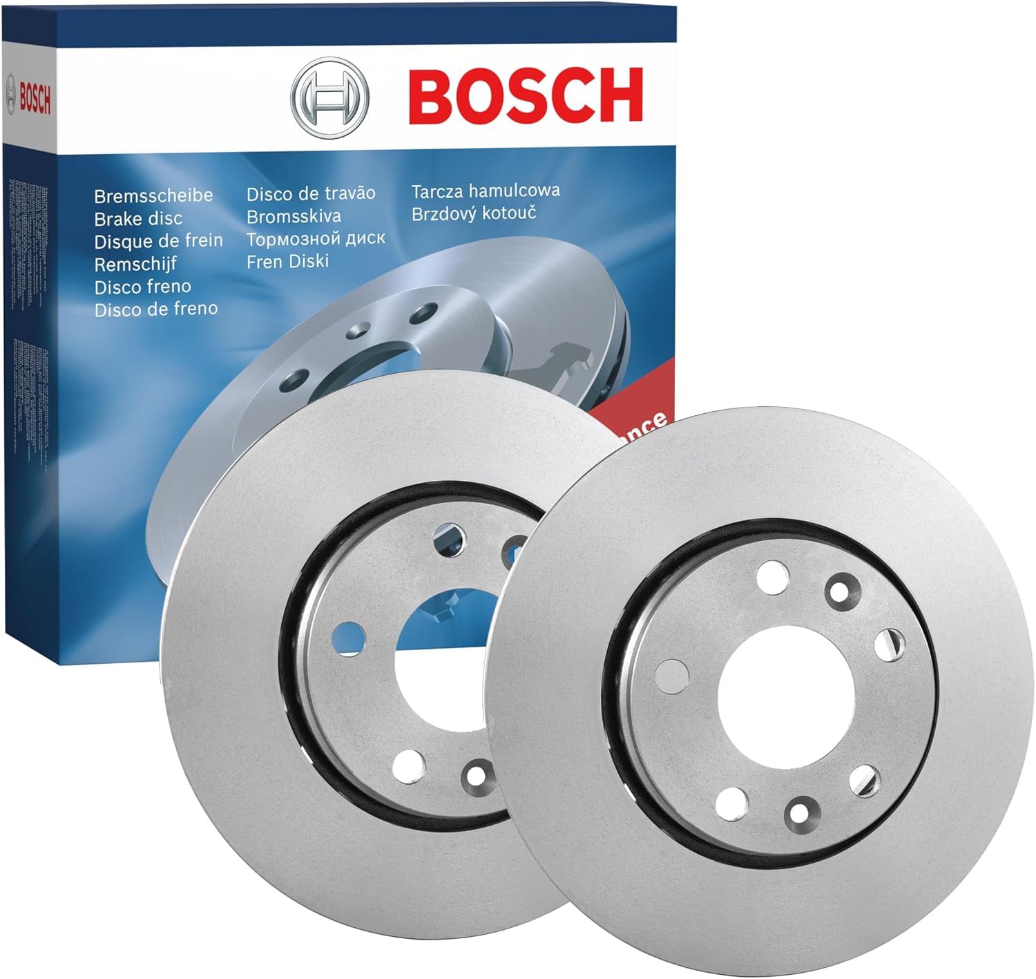 Ford Fusion ile uyumlu Ön Fren Diski 2002-2011 Bosch Takım 2 Adet 258mm