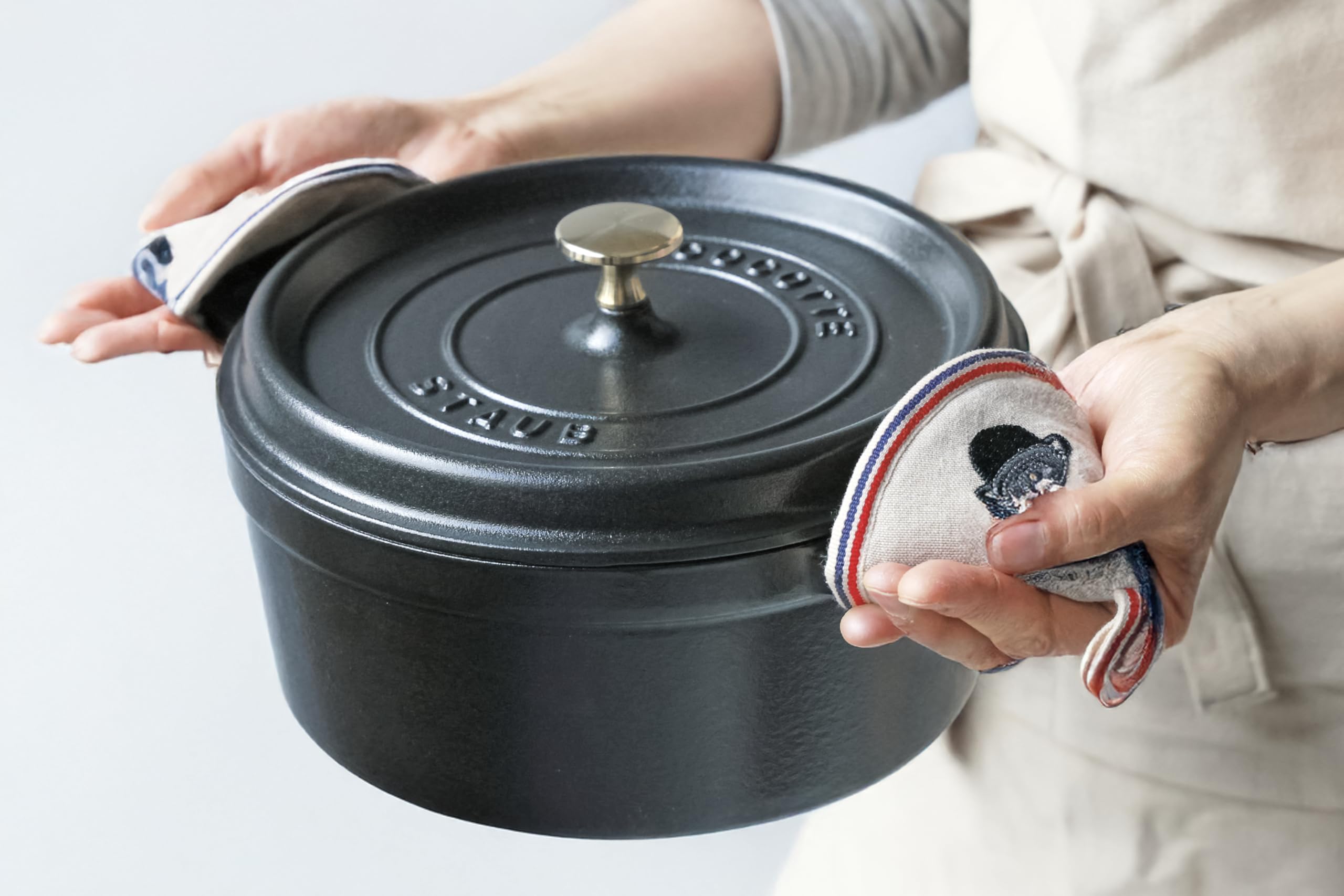 m*k様 ストウブ鍋　２個セット Amazon.co.jp: staub ストウブ 「 ノブミトン ブラック 2個