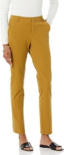 Amazon Essentials Women's Bi-Stretch Full Length Straight Leg Pant