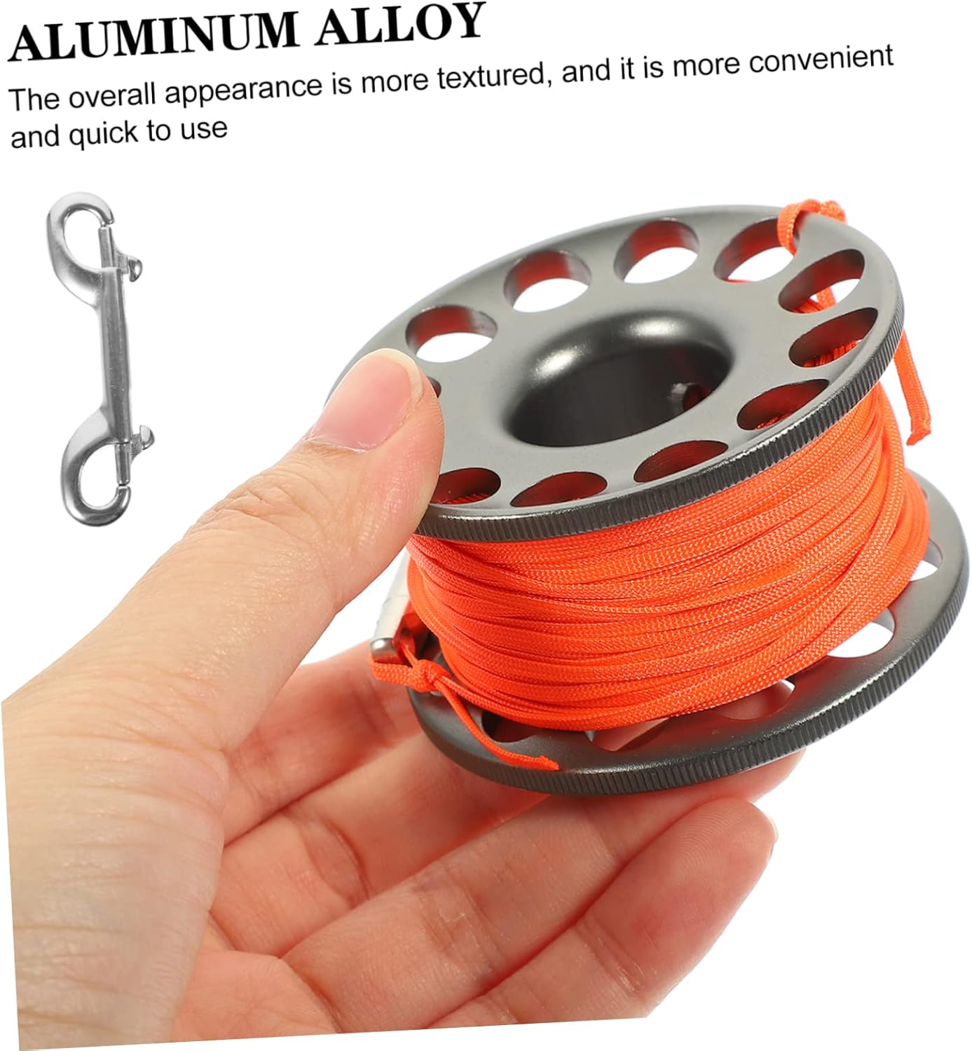 Diving Spool Diving Accessory Cord Winder Diving Weights Cave Scuba Diving Gear Spools Diving Finger