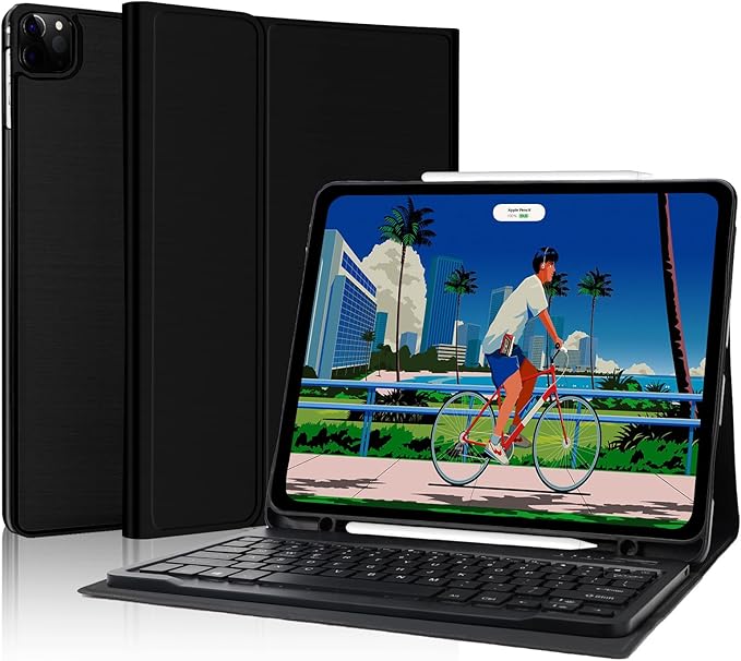 FOGARI iPad Pro 12.9 Keyboard Case iPad Pro 12.9 6th/5th/4th/3rd Generation Keyboard Case