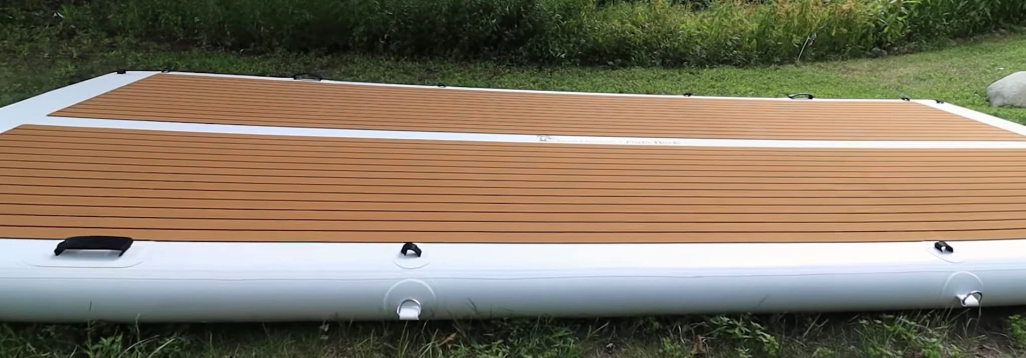 $45/mo - Finance Island Hopper Patio Dock 15 Foot Inflatable Swimming ...