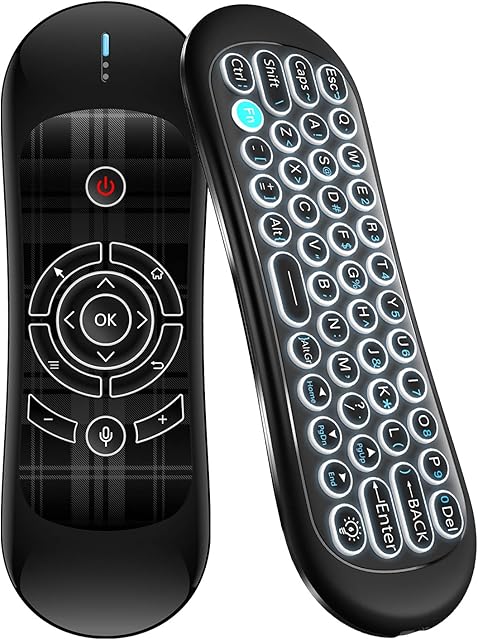 Air Fly Mouse Remote,2.4GHz Portable Wireless Mouse and Keyboard With TV Box, Smart TV, PC, HTPC, Windows, Mac OS, Linux, IPTV, Xbox, laptop, Presentation