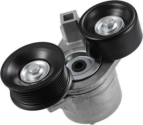 Miniatura 1 de uxcell Conjunto de polea tensora de correa de transmisión serpentina para Ford F250 F350 Super Duty 1999-2003 para Ford E-350 Club Wagon Econoline