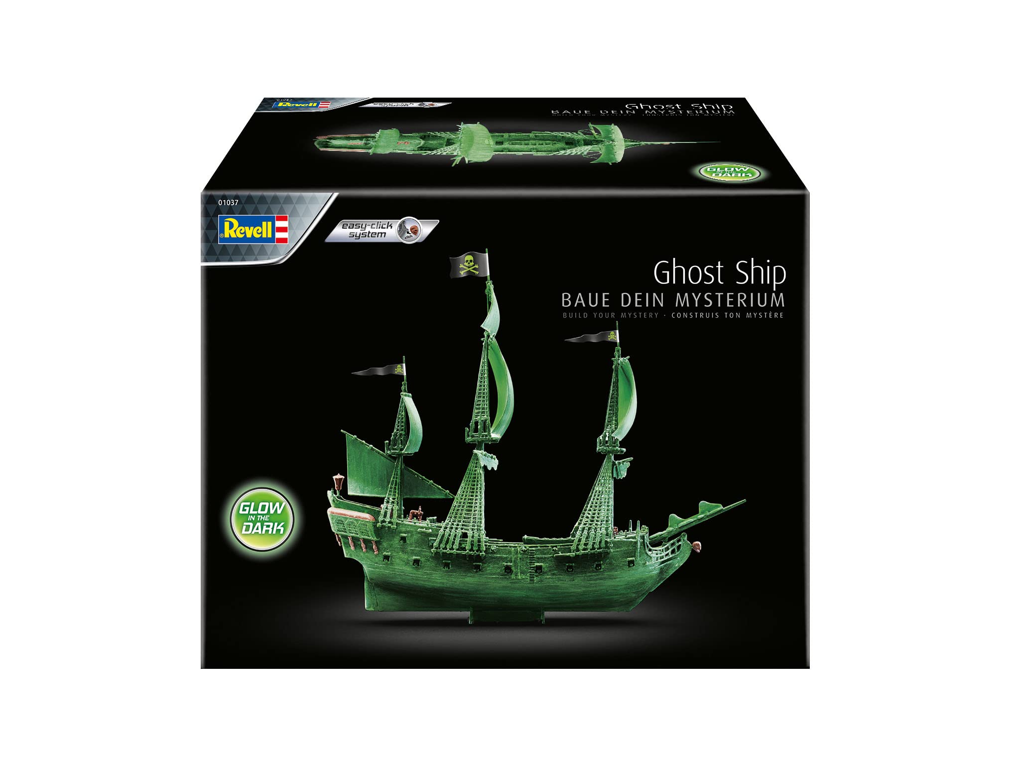 Revell Kit de iniciación Ghost Ship: da vida a la misteriosa nave fantasma brillante