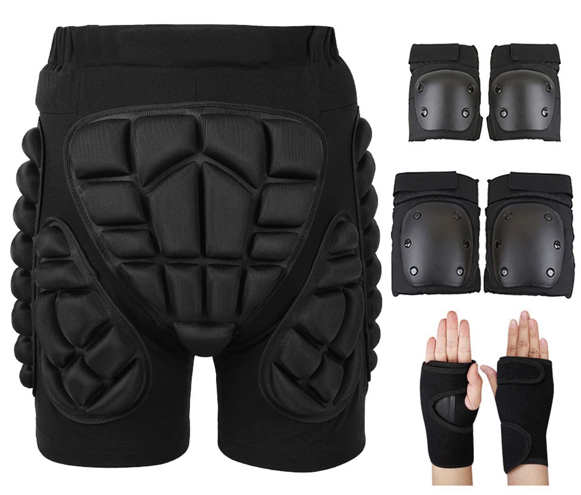 Ginocchiere for Donna E Uomo, Ginocchiere for Basket Pallavolo for Donna E Uomo, Attrezzatura da Wrestling, Crash Pad, Attrezzatura da Snowboard, Ginocchiere (Color : D2, Size : XXL)