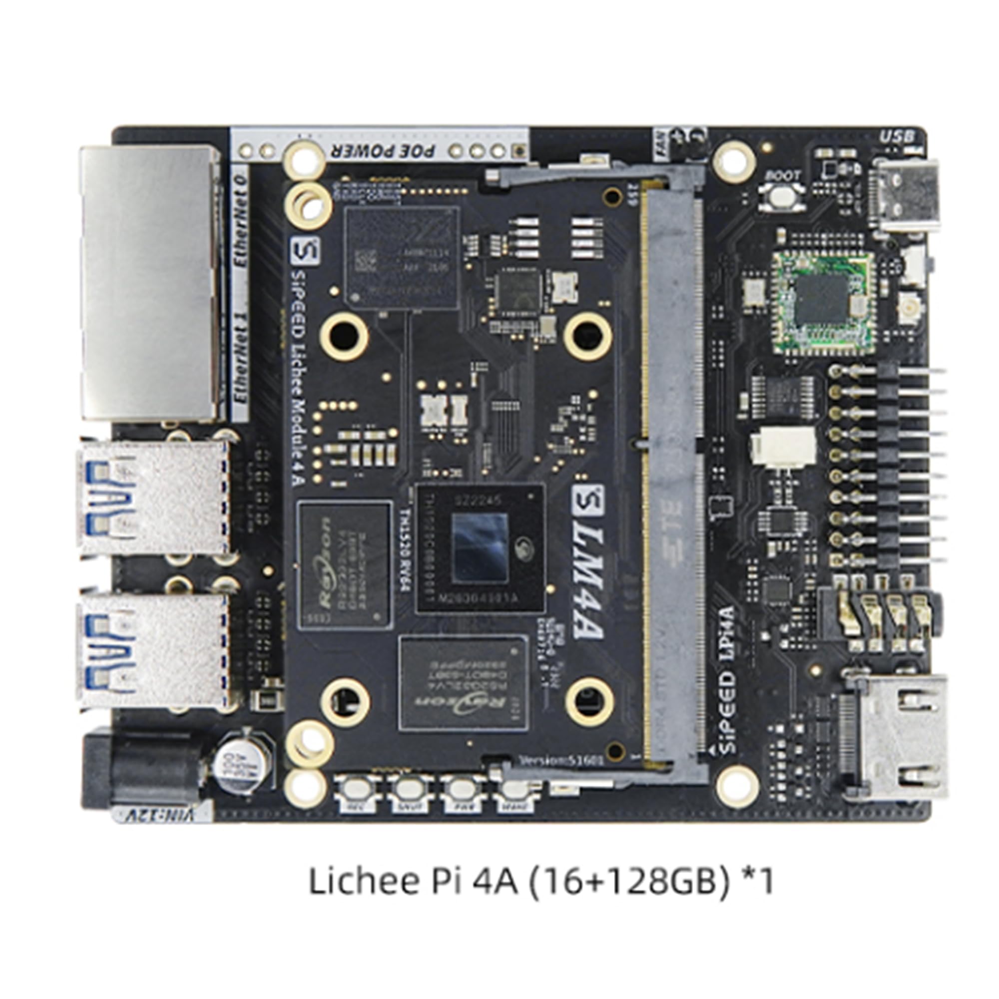 Amazon.com: Sipeed LicheePi 4A Linux Risc-V TH1520 SBC Development