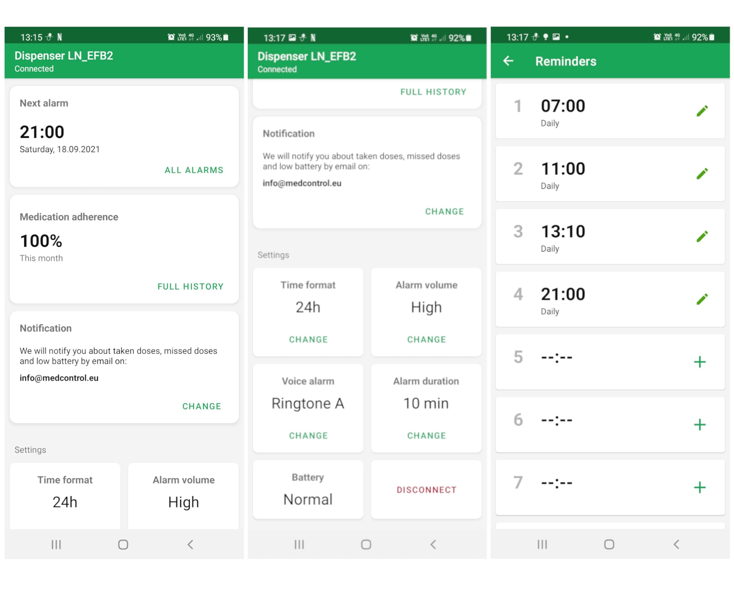 Dispensador de medicamentos automático inteligente,Modelo 2021,Transparente,Modelos de dosificación en italiano,2 cerraduras,Control remoto y monitorización a través de Android App