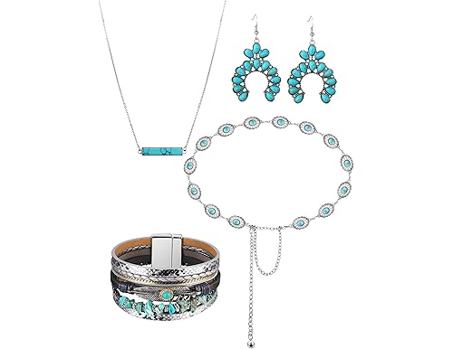 Radiant Turquoise Belts: Enchanting Adornment for Western Women