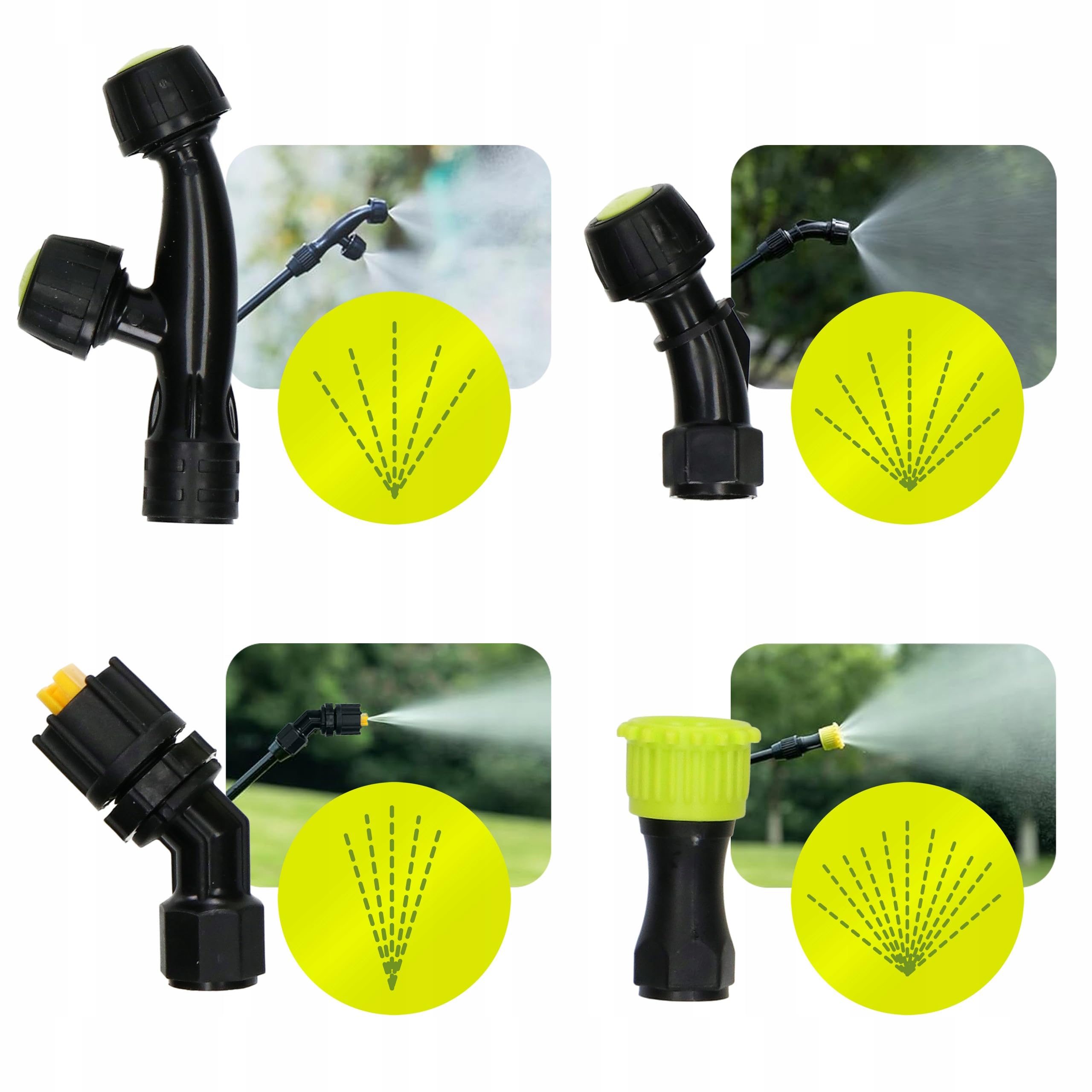 No Pest Pulvérisateur Professionnel 5L Pulvérisateur de Jardin - Buse Réglable Lance Télescopique Pulvérisateur à Pression pour Jardin Plantes Désherbant Original