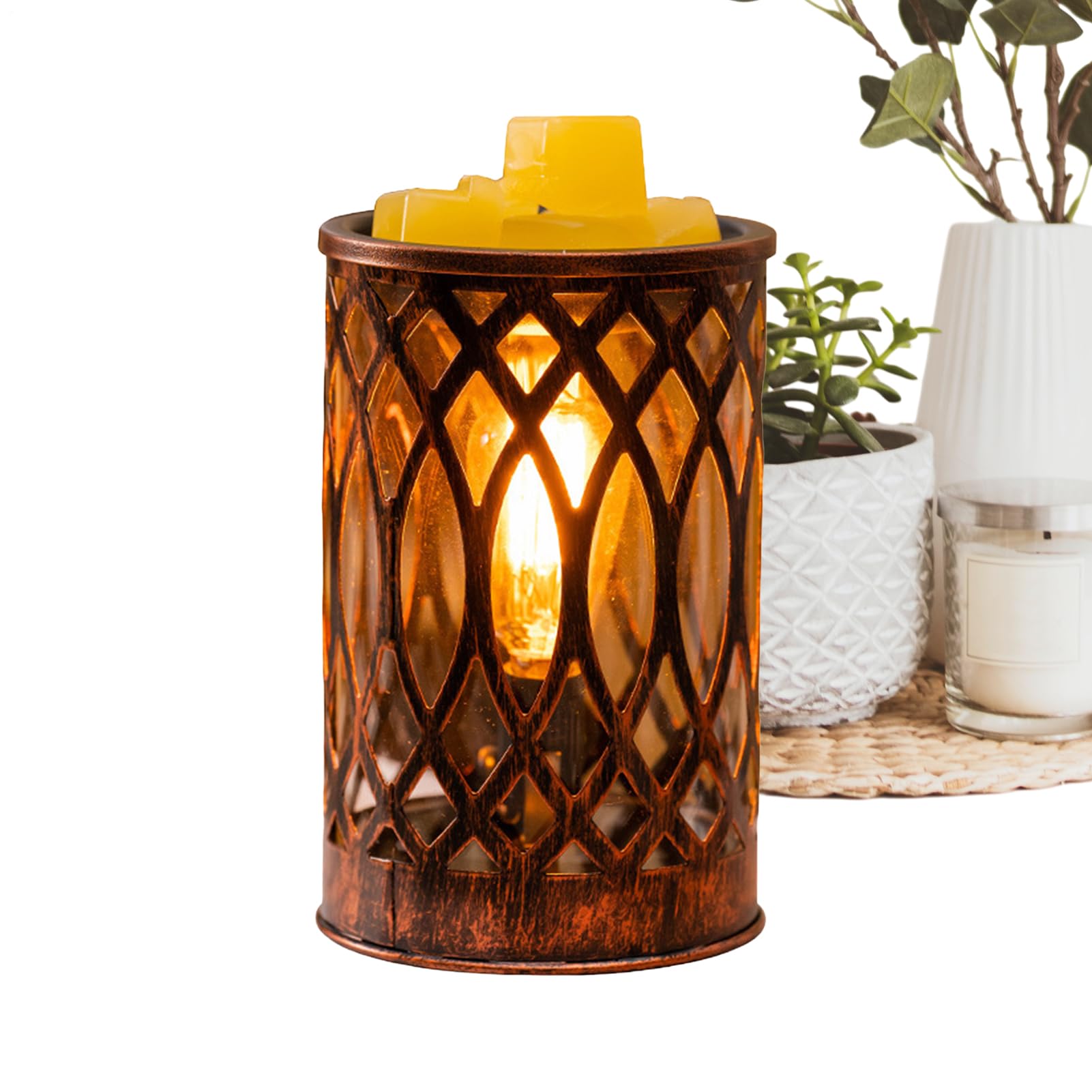 Duftkerzenwärmer Elektrischer Aroma Diffusor Brenner Mit Zeitschaltuhr