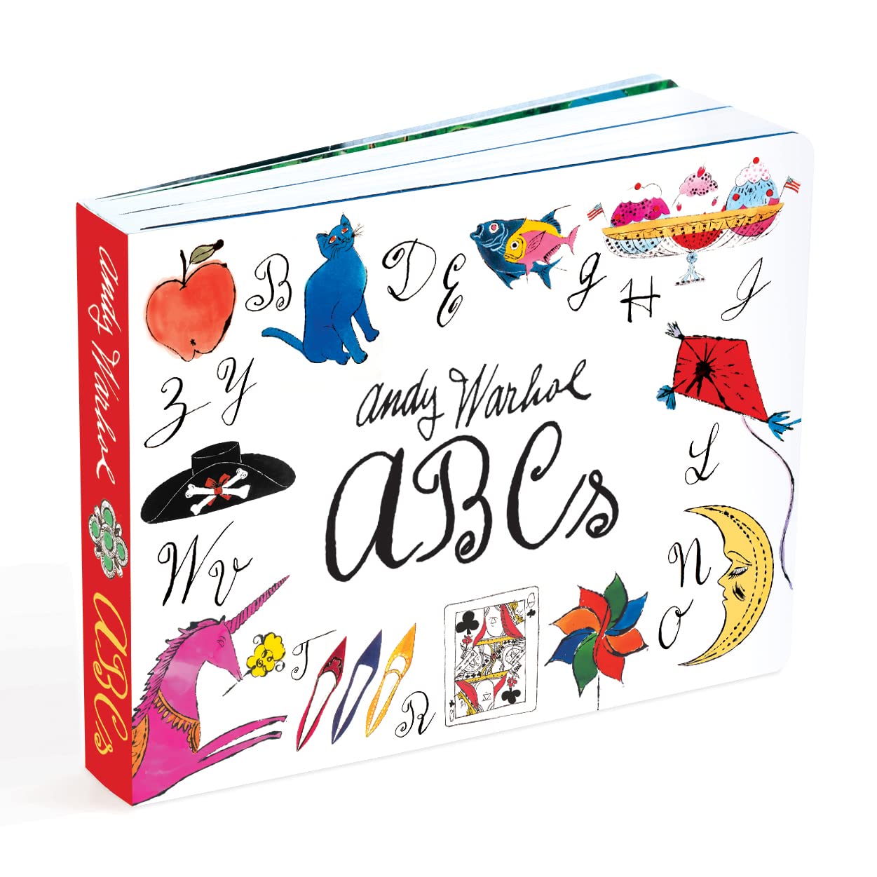 Andy Warhol ABCs - Whimsical and Educational Alphabet Board Book for Toddlers and Babies