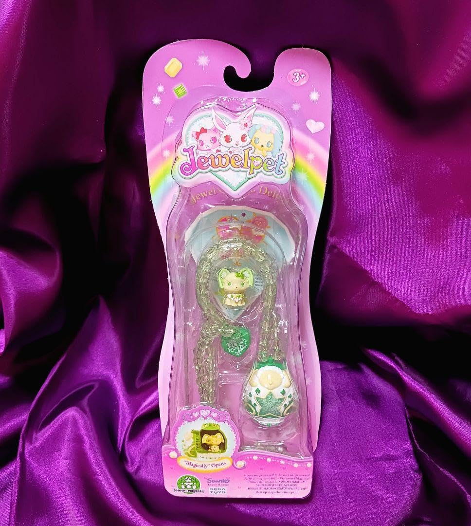 Amazon.co.jp: SANRlO ジュエルペット チャーム ネックレス ペリドット