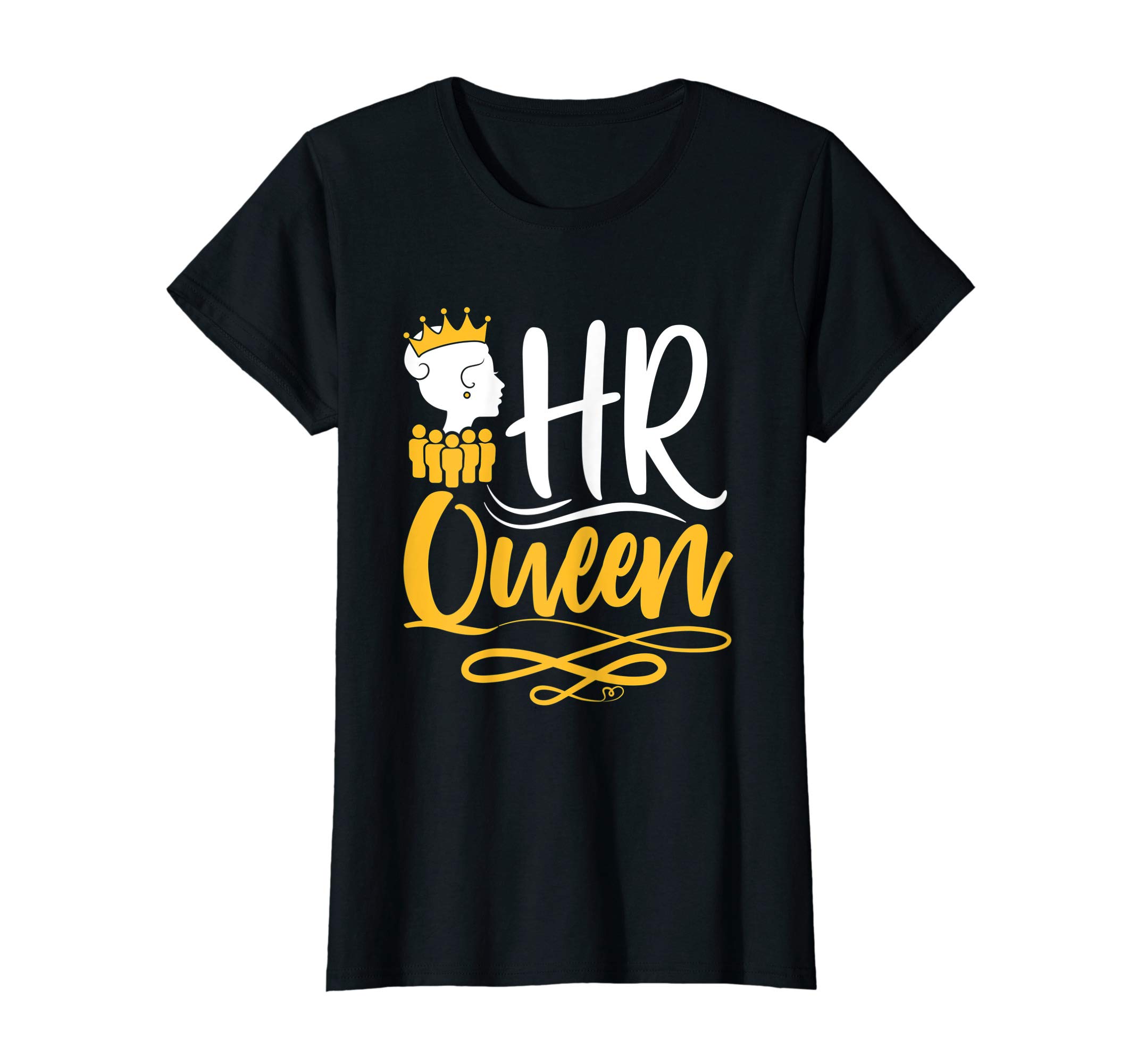 Cute Human Resources Shirts and GiftsHR Queen Human Resources Women Ladies T-Shirt