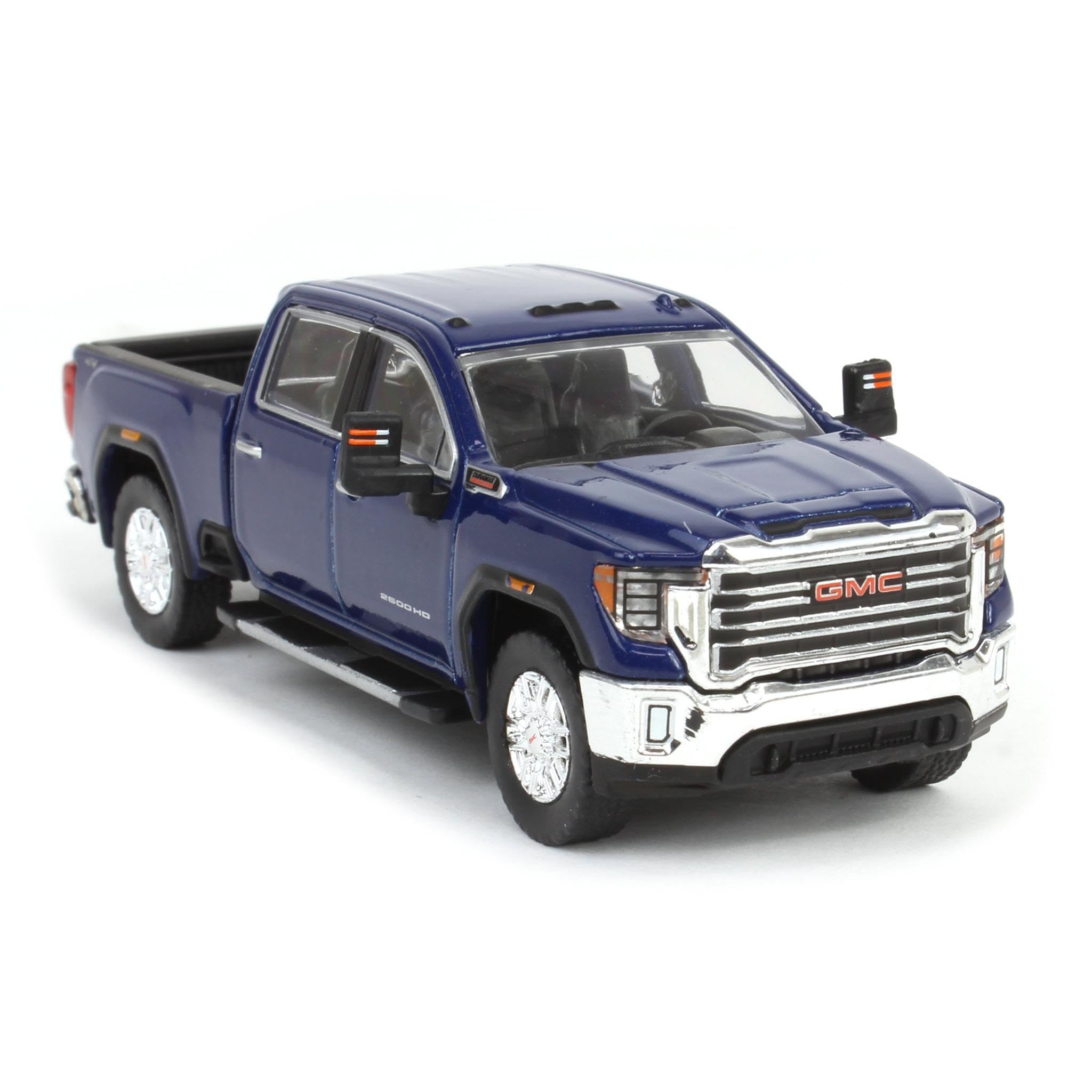 Amazon.com: Truck 1/64 2022 GMC Sierra 2500HD SLT, Pacific Blue