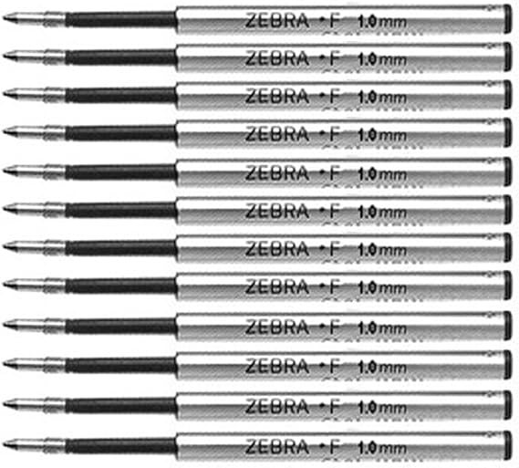 Zebra F Refill Ballpoint Pen for F301, F701, Expandz & Spiral. Pack