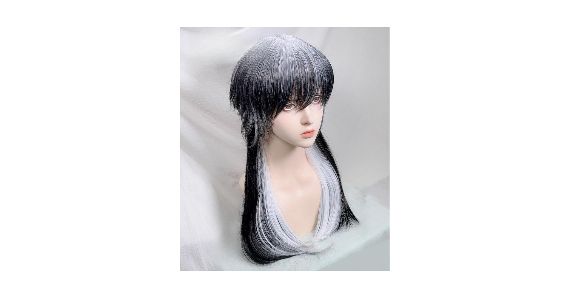 未使用 黒 ストレートウィッグ 3点セット 未使用 黒 ストレートウィッグ 3点セット 未使用 黒 ストレート