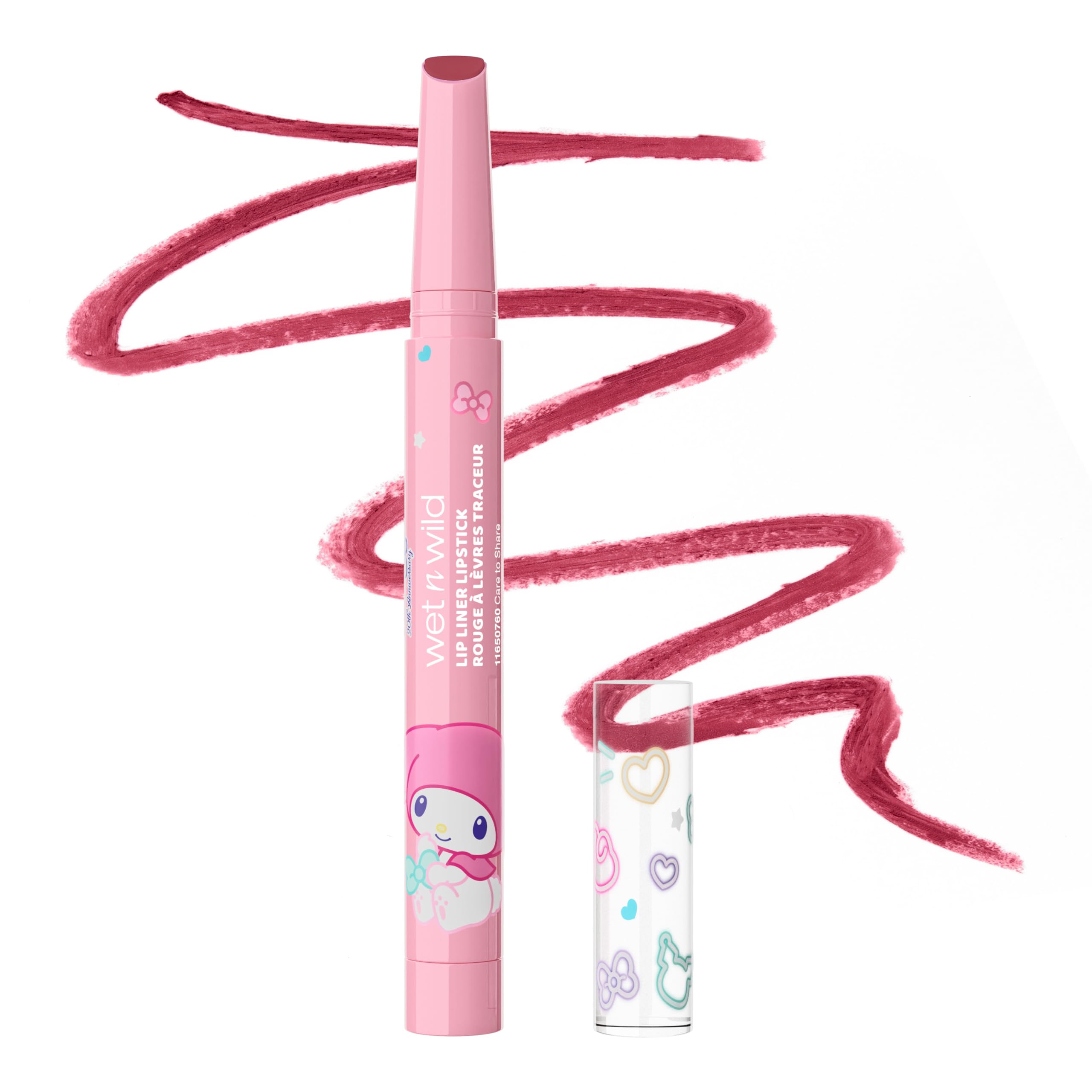 LIP×LIP mymelody（ピンク)＆kuromi(クロ) Amazon.com : wet n wild My Melody and Kuromi Lip Liner Lipstick