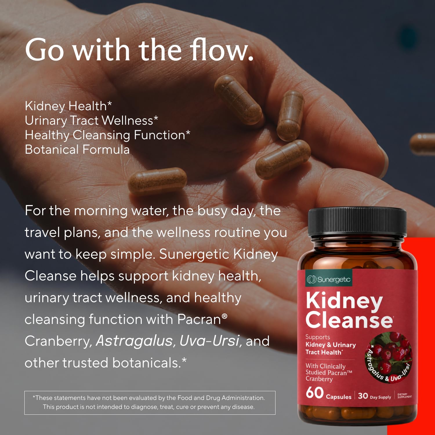 Kidney Cleanse & Detox Support with Cranberry, 60 Vegetarian Capsules — Amazon image 6