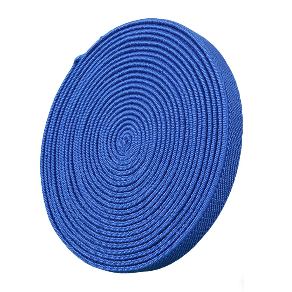 1cmx3m Flat Elastic Band Stretchy String Royal Blue Elastic Cord for Sewing Clothes, DIY Crafts