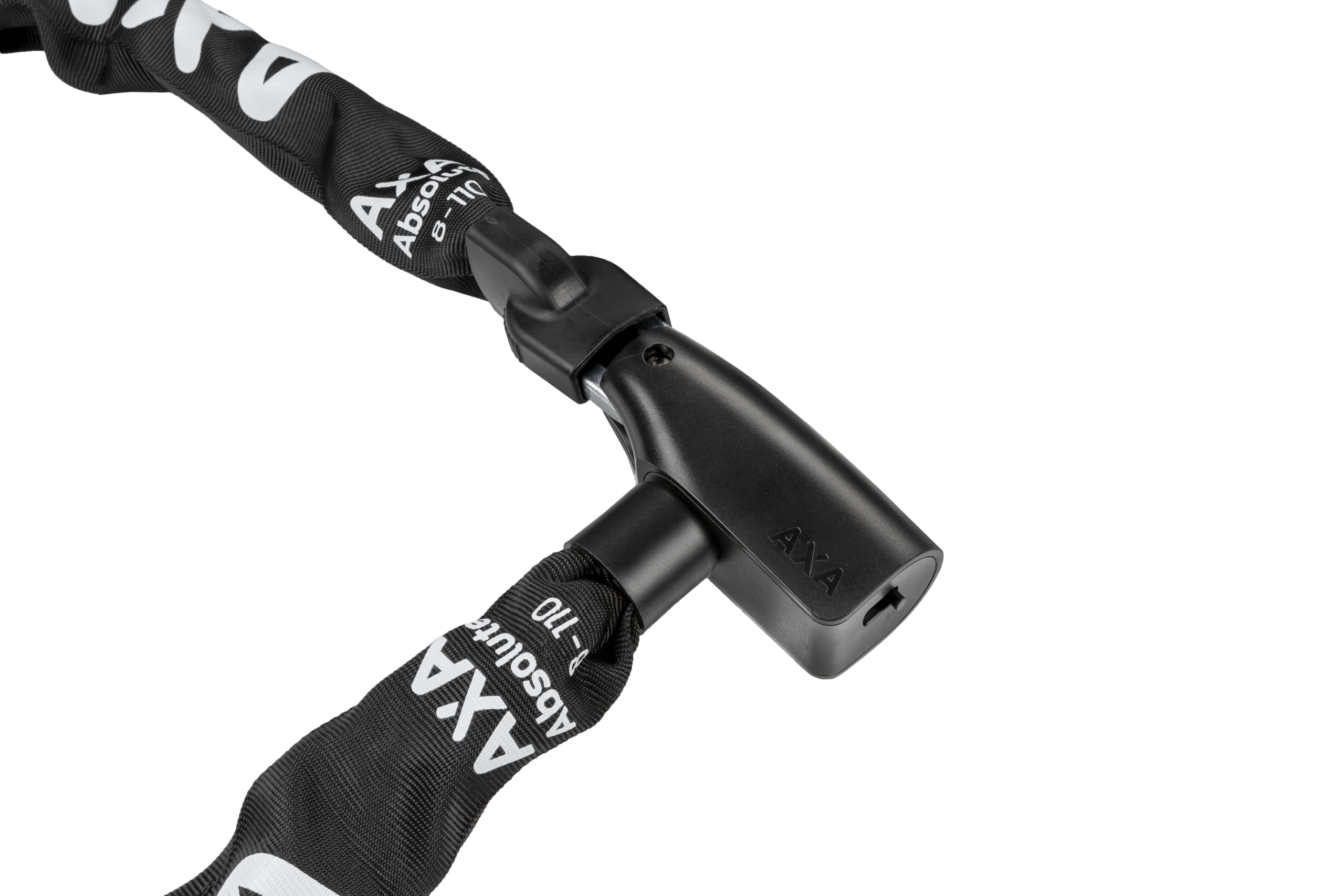 AXA 59081195KS Absolute 8-110 - Lucchetto a catena, 110 cm, colore: Nero