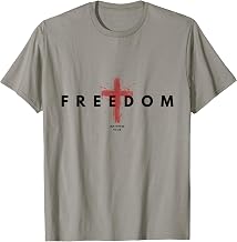 Freedom American Patriotic with Cross 1st Amendment Unisex T-Shirt