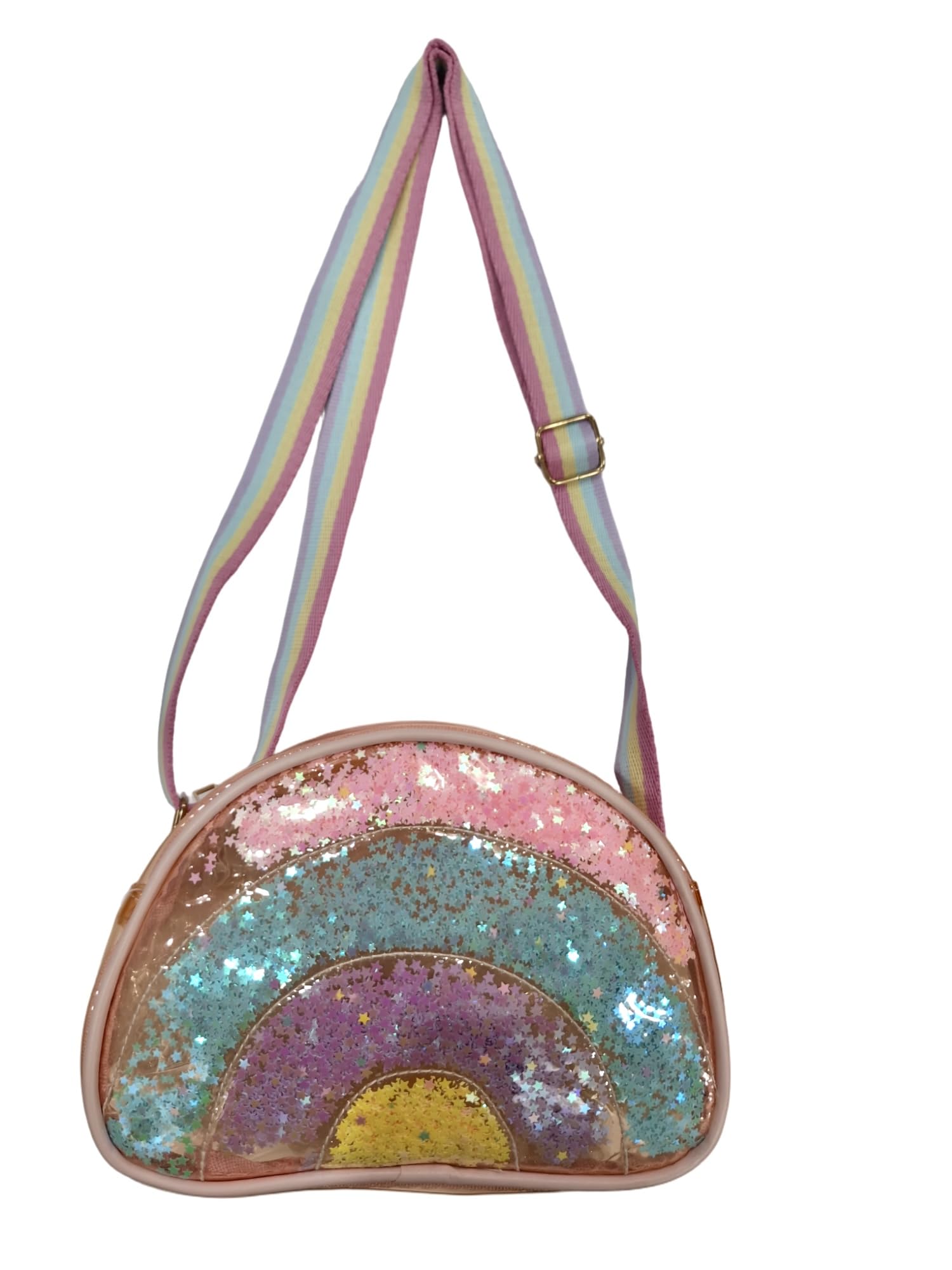 Holographic Rainbow Crossbody Bag – Sequins Purse for Girls, Cute Shoulder Bag, Coin Purse, Messenger Tote, Kids Sling Bag-image-38