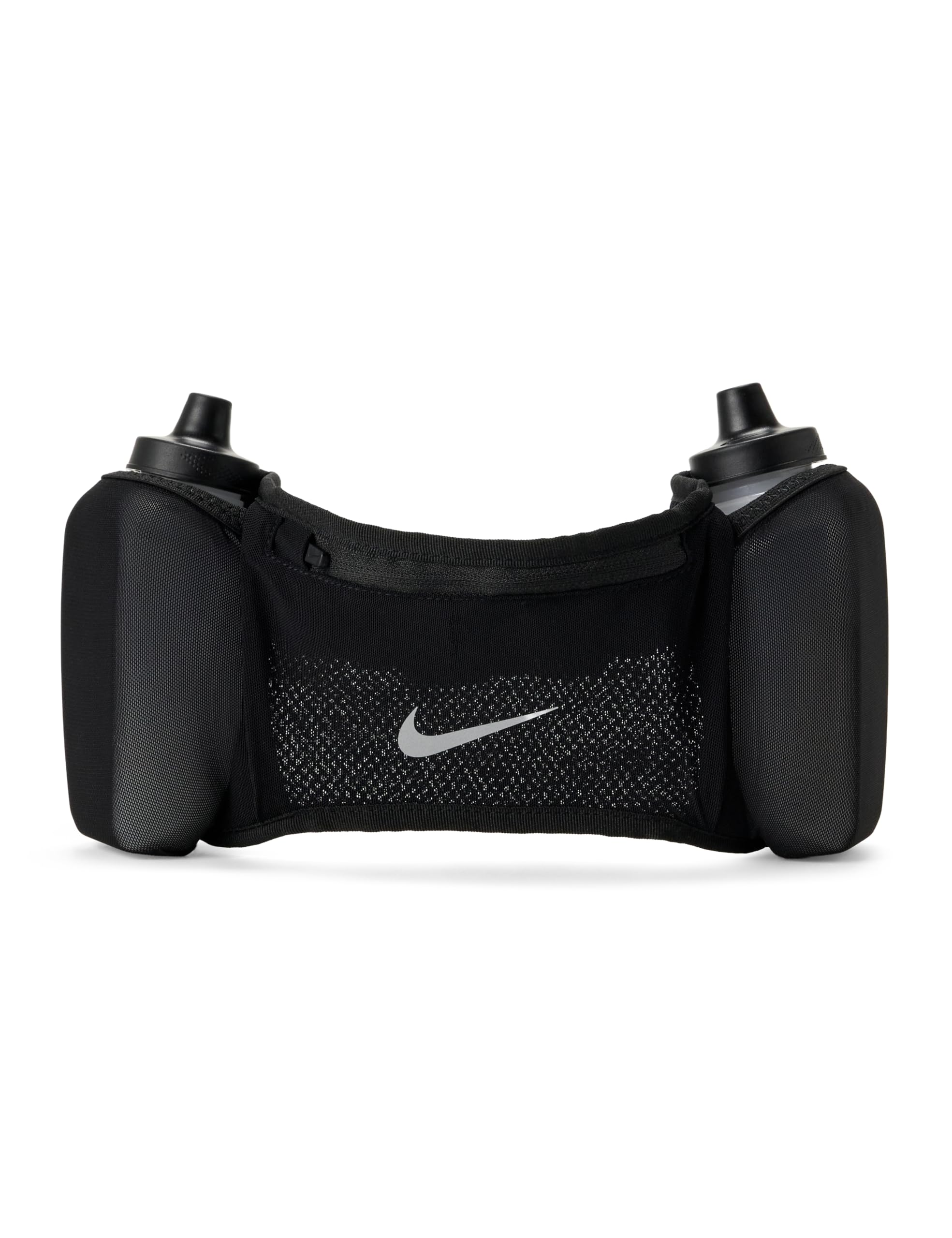 Nike Unisexe Flex Stride DBL Ceinture Porte-Bouteille Black/Black/Silver 709ml