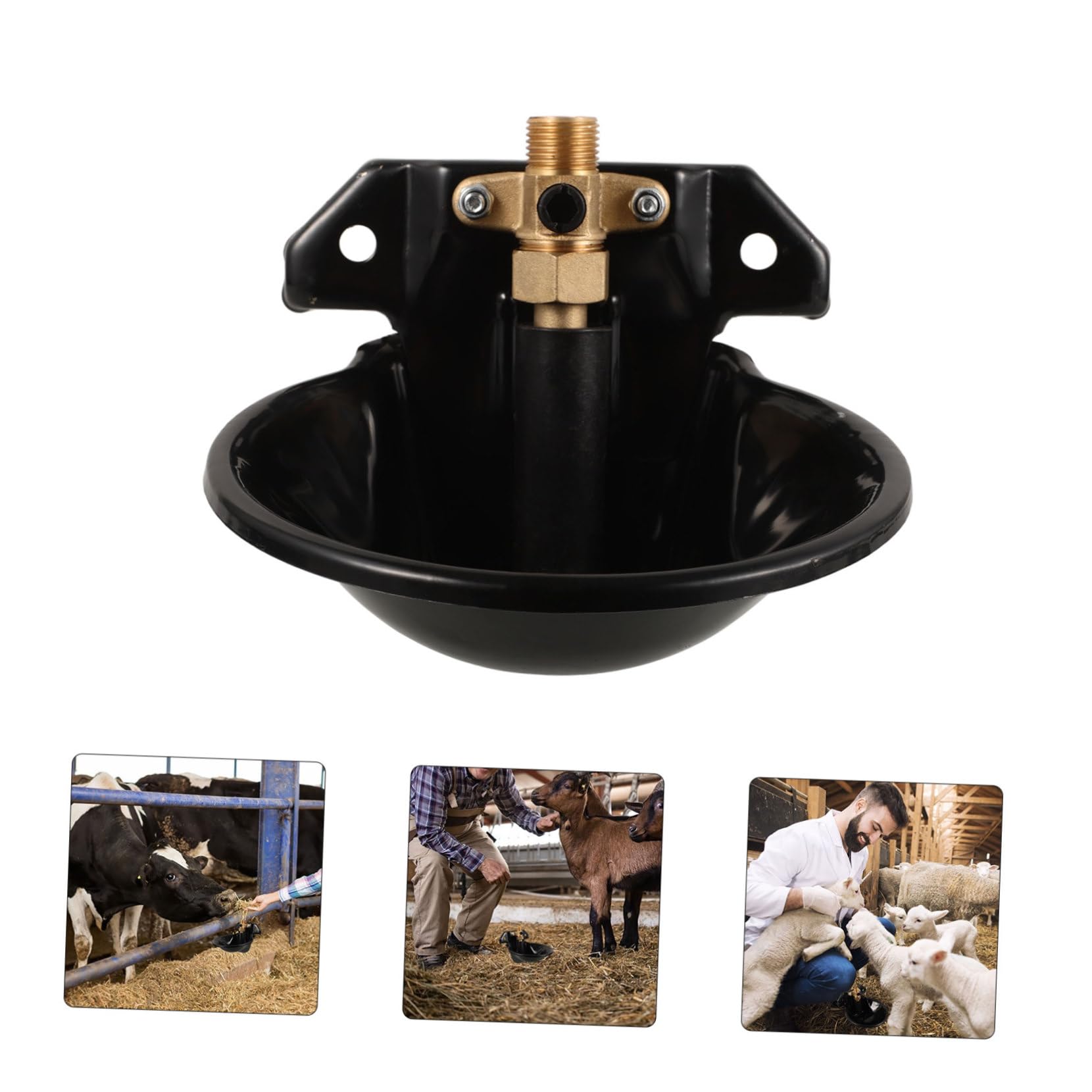 ifundom Bevitori Automatici per Bestiame Comodi Alimentatori Automatici per Acqua per Suini Pecore e Bovini Resistenti e Facili da Pulire