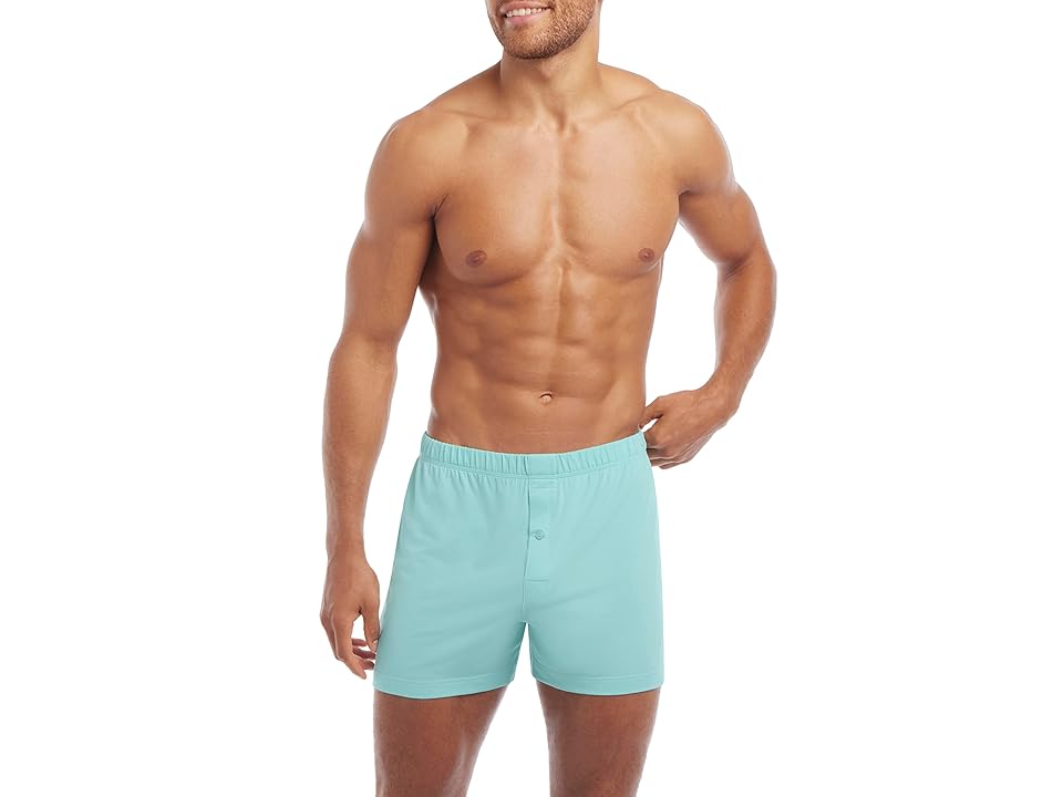 2(X)IST Dream Boxer (Aqua Haze) Men's Underwear INTERNATIONAL SHIPPING