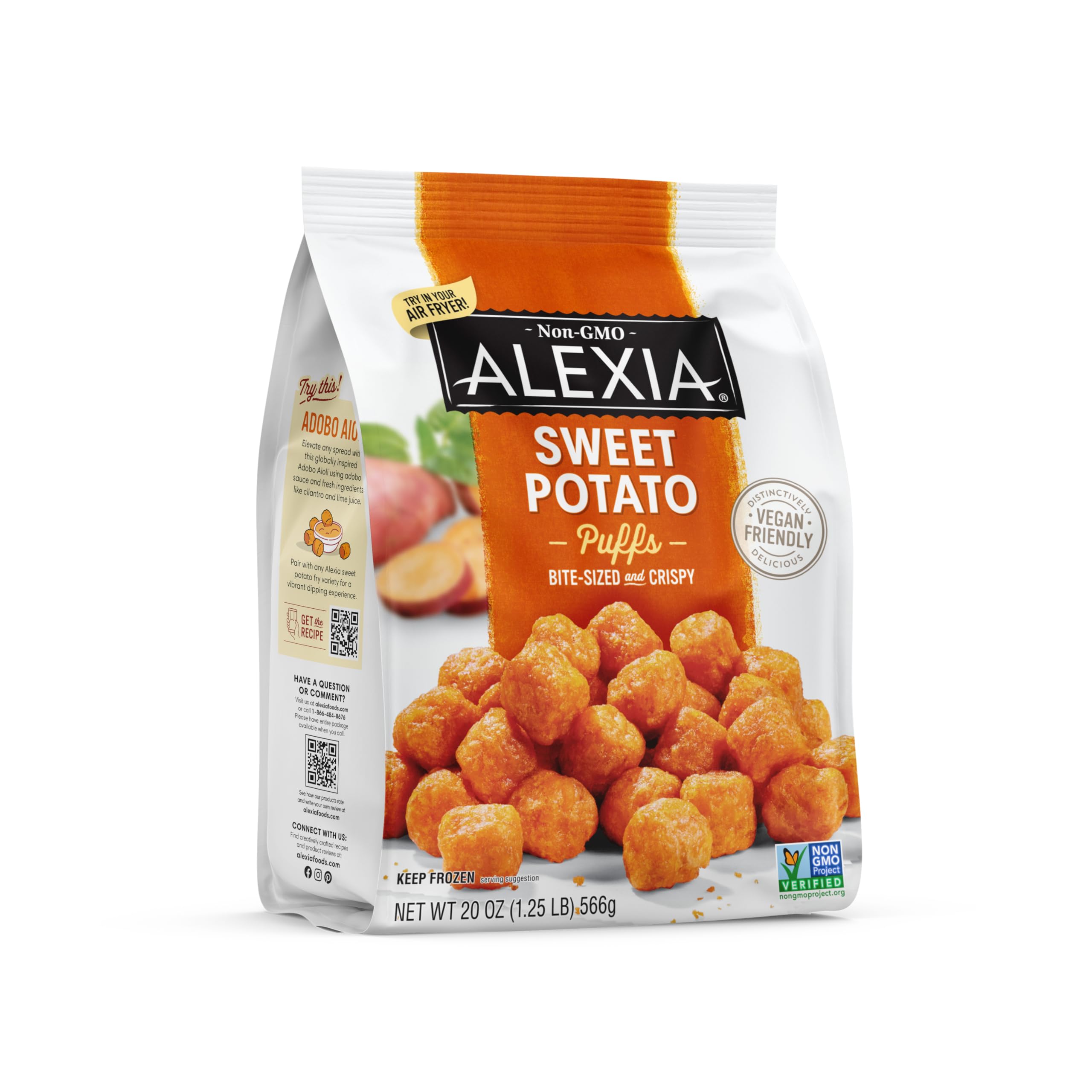 Alexia Crispy Bite-Size Sweet Potato Puffs Bag 20 Oz — view 3