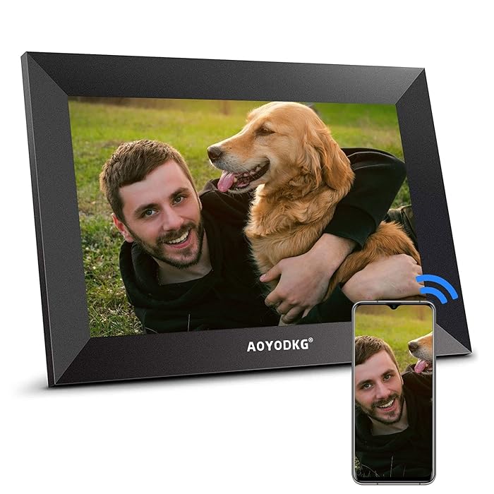 Buy AOYODKG WiFi Digital Photo Frame 10.1 inch Picture Frame with IPS Touch Screen,1280 x 800