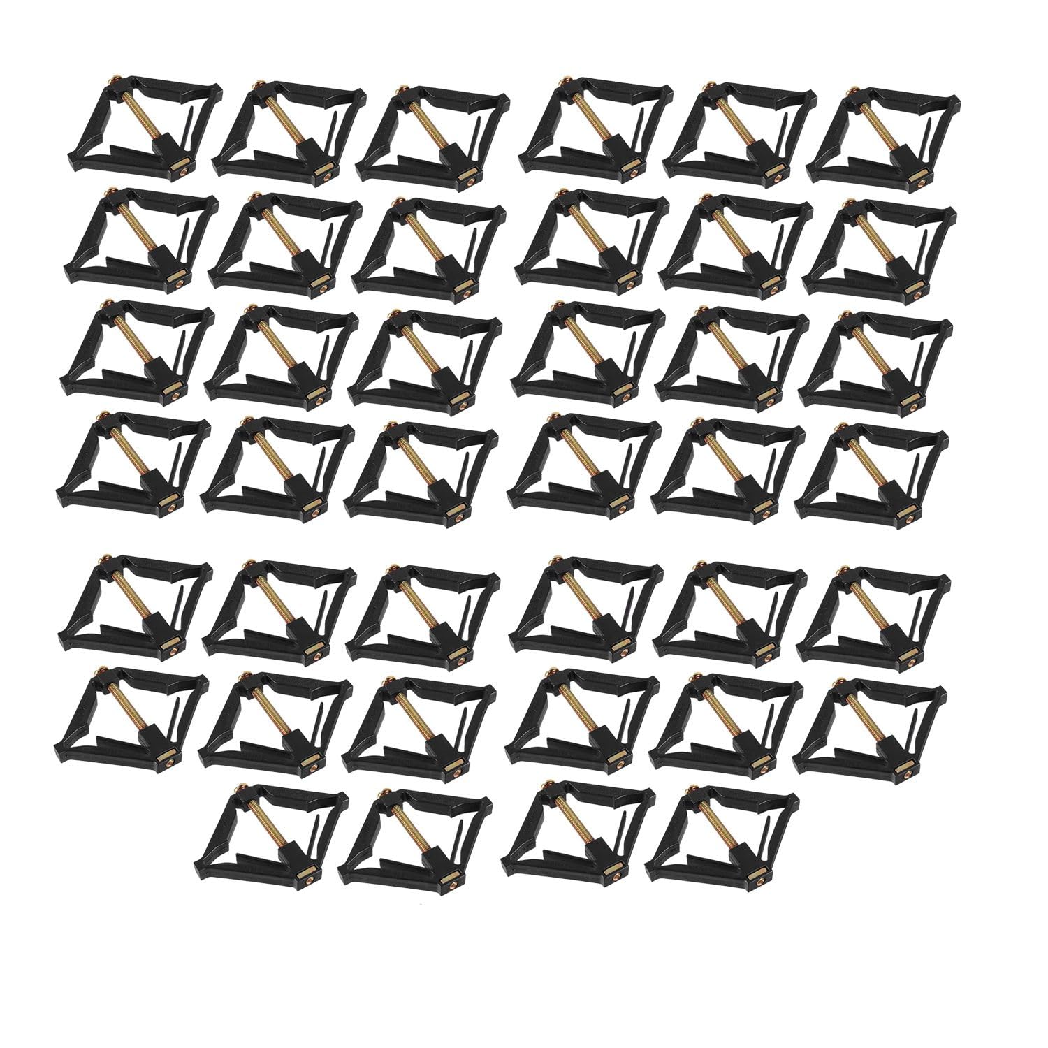 RANJOVER 40 Piece Cassette Repairer 86mm Dark Box Repair Plug Switch Old Socket Boxes Replacement Black AP66 Fixed Wall Repair Box