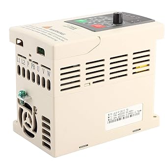 Variable Frequency Drive Inverter, High 1-Phase Input 3-Phase Output Durable Motor Speed Control Inverter Stable for Industry for Home