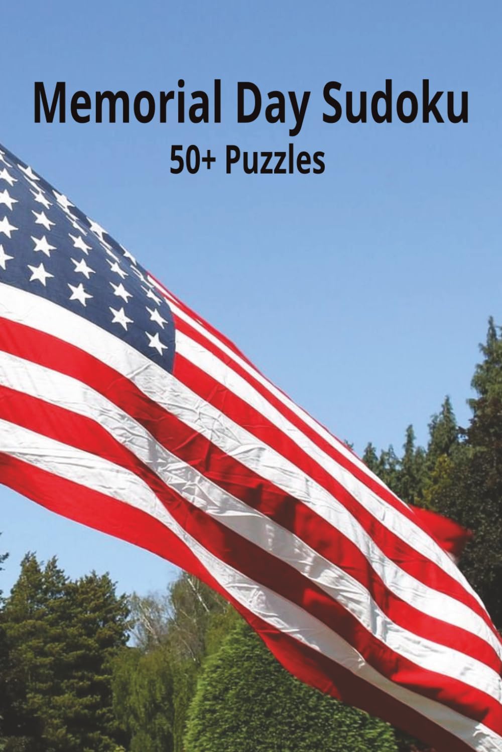 Memorial Day Sudoku: Sudoku Puzzles for Memorial Day | Unwind With These Memorial Day Puzzles | 6x9 Inches, 110 Pages | 50 + Puzzles | Solutions Included